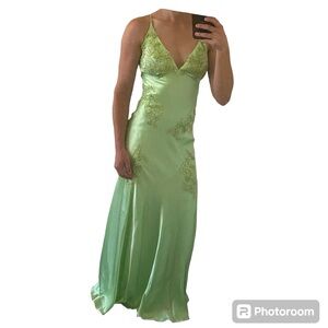 Niki Livas embellished prom dress
